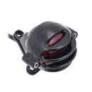 Motone Lecter Motorrad LED Rücklicht Alu schwarz EC geprüft