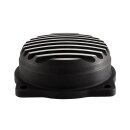 Motone CV Vergaser Top Cover gerippt schwarz für Harley 88-06