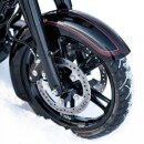 Competition Serie 19 Zoll GfK Front Fender Schutzblech für Harley Touring 14-23