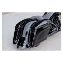 Bagger Heckfender Chopin verlängert mit Kennzeichenhalter für Harley Touring 09-24