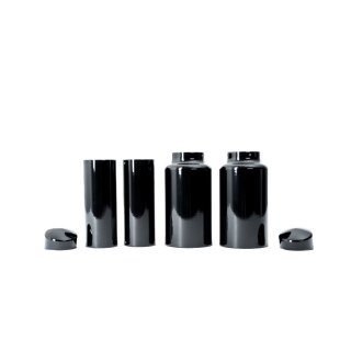 Killer Custom, Aggressor series full fork cover set. Black