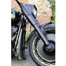 Cult-Werk Vorderachsabdeckung schwarz glänzend für Harley Softail 18-23