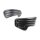 Cult-Werk, side cover set Racing. Matte black