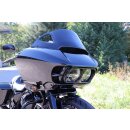 Cultwerk Racing Windshield schwarz glänzend für Harley FLTR Road Glide 15-24