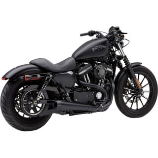 Cobra El Diablo 2in1 Auspuffanlage schwarz für Harley XL Sportster 14-21