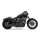 Cobra El Diablo 2in1 Auspuffanlage schwarz für Harley XL Sportster 14-21