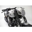 Blinkerhalter vorne schwarz für Harley Softail Dyna V Rod 07-17