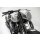 Blinkerhalter vorne schwarz für Harley Softail Dyna V Rod 07-17