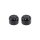 Cult-Werk, front axle cover kit. Gloss black with logo