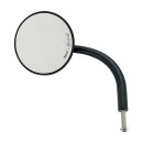 Biltwell utility round mirror black ECE appr.