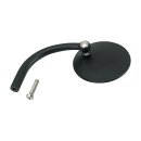 Biltwell utility round mirror black ECE appr.