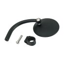 Biltwell utility round mirror black ECE appr.