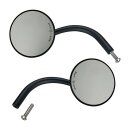 Biltwell utility round mirrors black ECE appr.