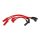 Accel 8mm SS Spiral Core Zündkabel Set für Harley Softail M8 18-23 rot
