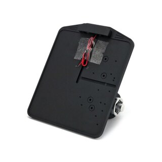 CPV Seitlicher Kennzeichenhalter DE schwarz für Harley Softail 18-23