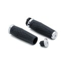 Kuryakyn Hex grips chrome