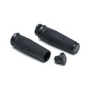 Kuryakyn Hex grips satin black