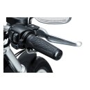 Kuryakyn Hex grips satin black