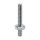 Biltwell, mirror / turn signal adapter bolt. Chrome