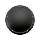 Derby cover, smooth domed. Black