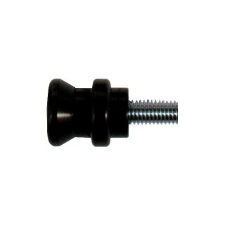 BIKE-LIFT, rear aluminum bobbins 8mm, black