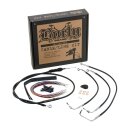 Burly, high bar cable & line extension kit for Harley...