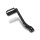 Burly, MX shift lever black steel