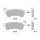 SBS, brake pads. Street Excel Sinter