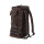 Burly Voyager Motorrad Sissy Bar Tasche Rucksack dark oak braun