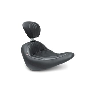 Mustang, Standard Touring solo seat. With rider backrest