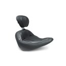 Mustang, Standard Touring solo seat. With rider backrest