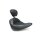 Mustang, Standard Touring solo seat. With rider backrest