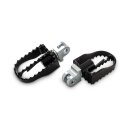 Burly MX Style Fahrer Fussrasten Kit schwarz für...