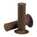 Biltwell Thruster TPV Motorrad Griffe chocolate brown...