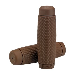 Biltwell Recoil Old School Griffe braun für Harley Modelle 74-24