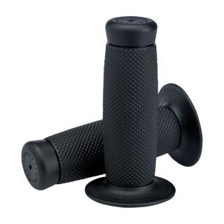 Biltwell TPV Motorrad Griffe Renegade schwarz 22mm