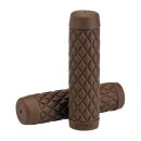 Biltwell Torker TPV Motorrad Griffe chocolate braun...