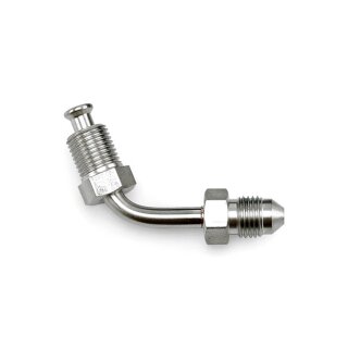 Goodridge, ABS brake adapter front. Chrome