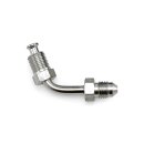 Goodridge, ABS brake adapter front. Chrome