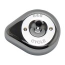 S&S Stealth Luftfilterdeckel Teardrop Chrom