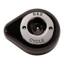 S&S Stealth Luftfilterdeckel Teardrop Schwarz