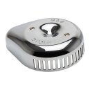 S&S Stealth Luftfilterdeckel Teardrop Slasher chrom