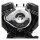 S&S Stealth Teardrop Slasher cover chrome