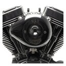 S&S Stealth Luftfilterdeckel Teardrop Slasher schwarz