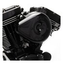 S&S Stealth Teardrop Luftfilter Kit schwarz für Harley Twin Cam 99-17