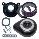 S&S Stealth, carbon teardrop air cleaner kit