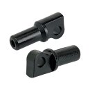 Biltwell footpeg clevis classic black