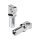 Biltwell footpeg clevis classic chrome