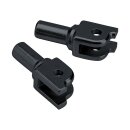 Biltwell footpeg clevis rider black