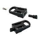 Biltwell Punisher XL rider footpegs black